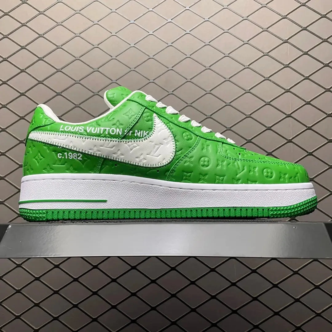 AF 1 Low x LV 'Green' Customs