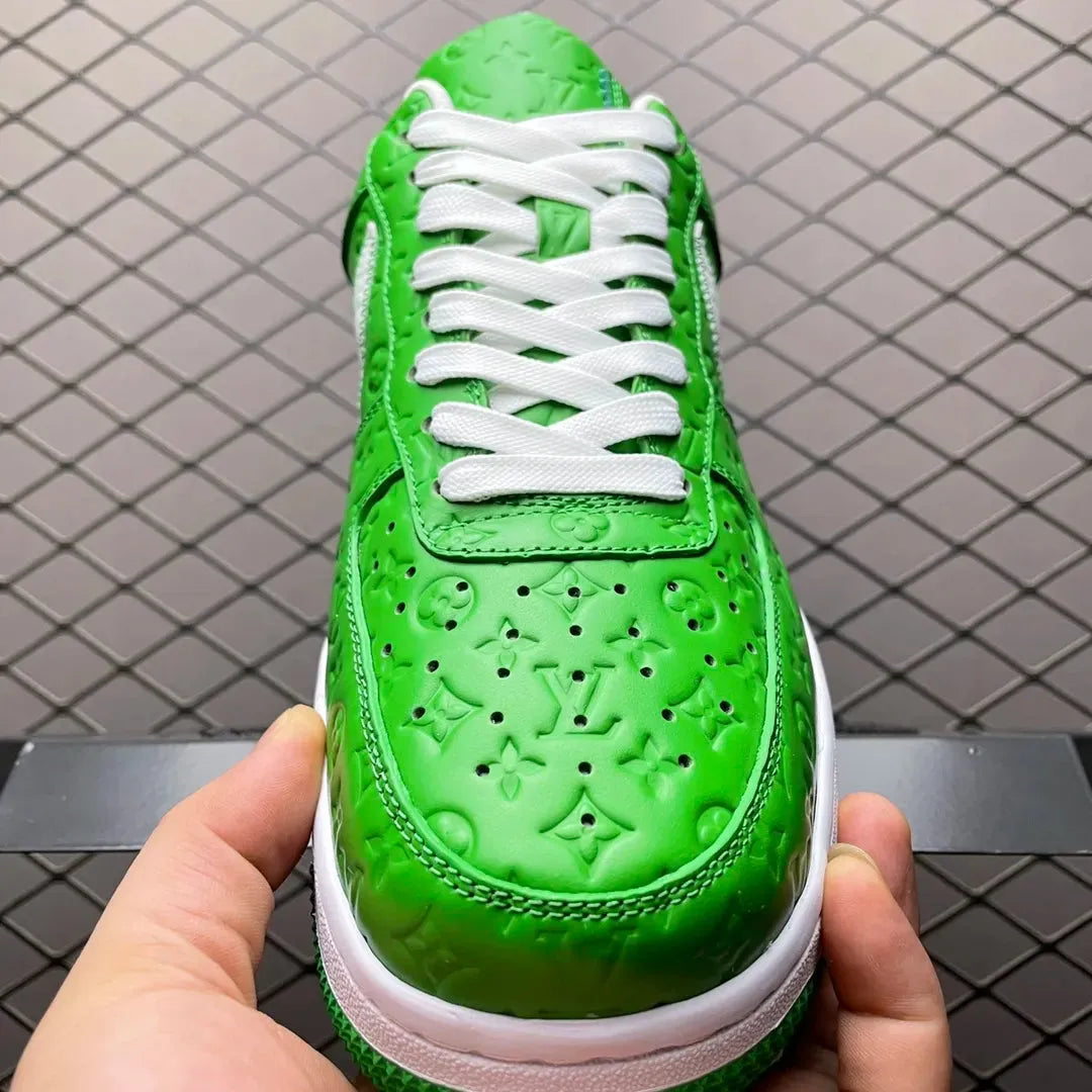 AF 1 Low x LV 'Green' Customs