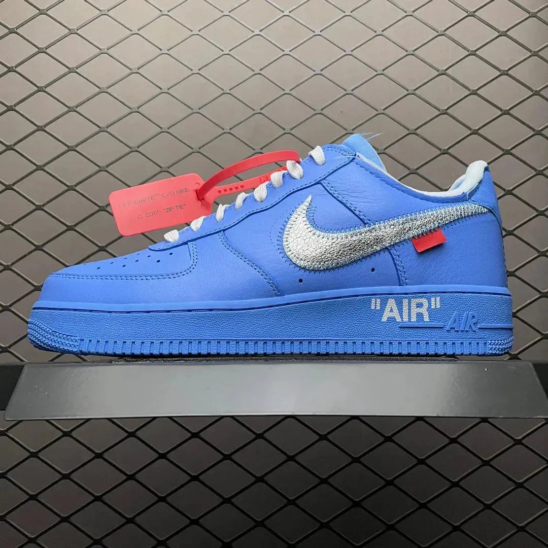 AF 1 Low x OW 'MCA' University Blue