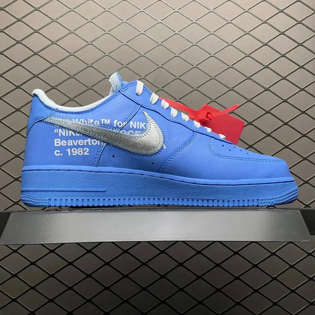 AF 1 Low x OW 'MCA' University Blue