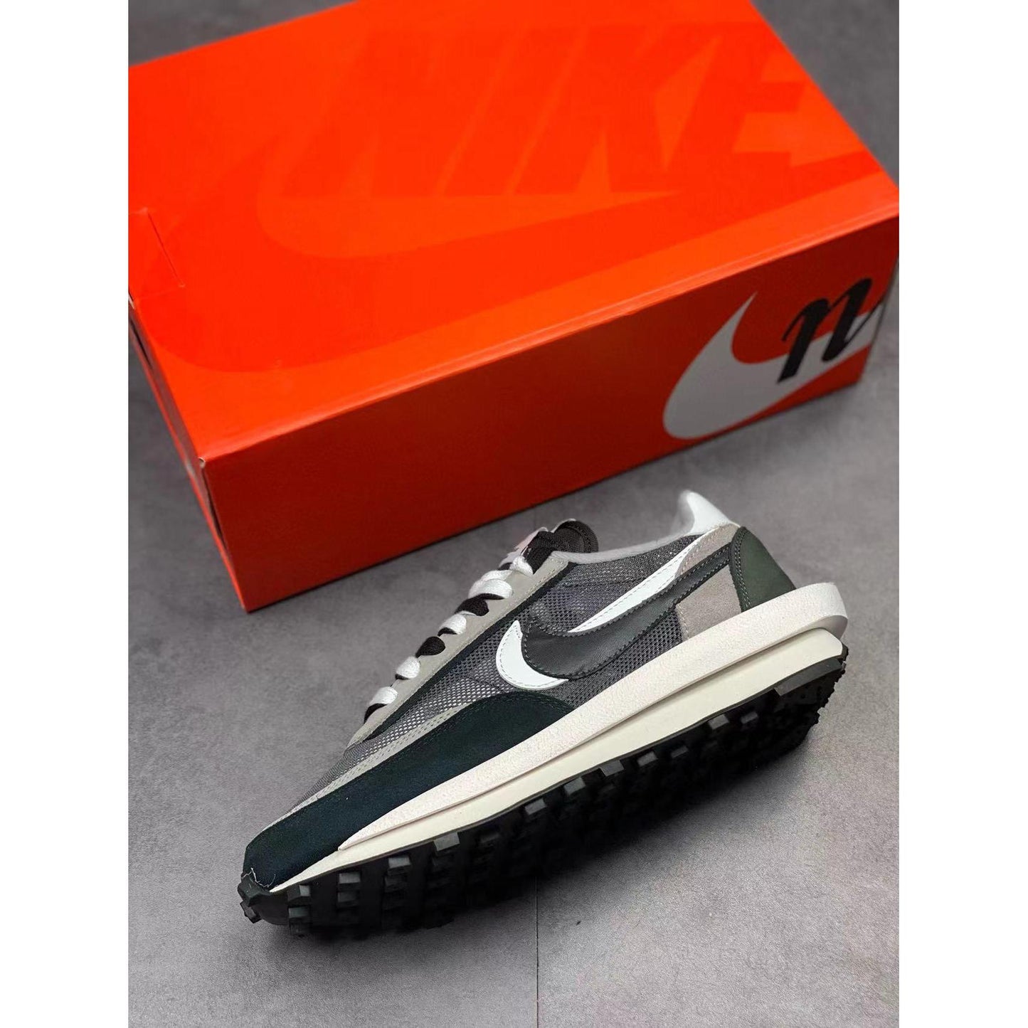 Sacai x LDWaffle 'Black'