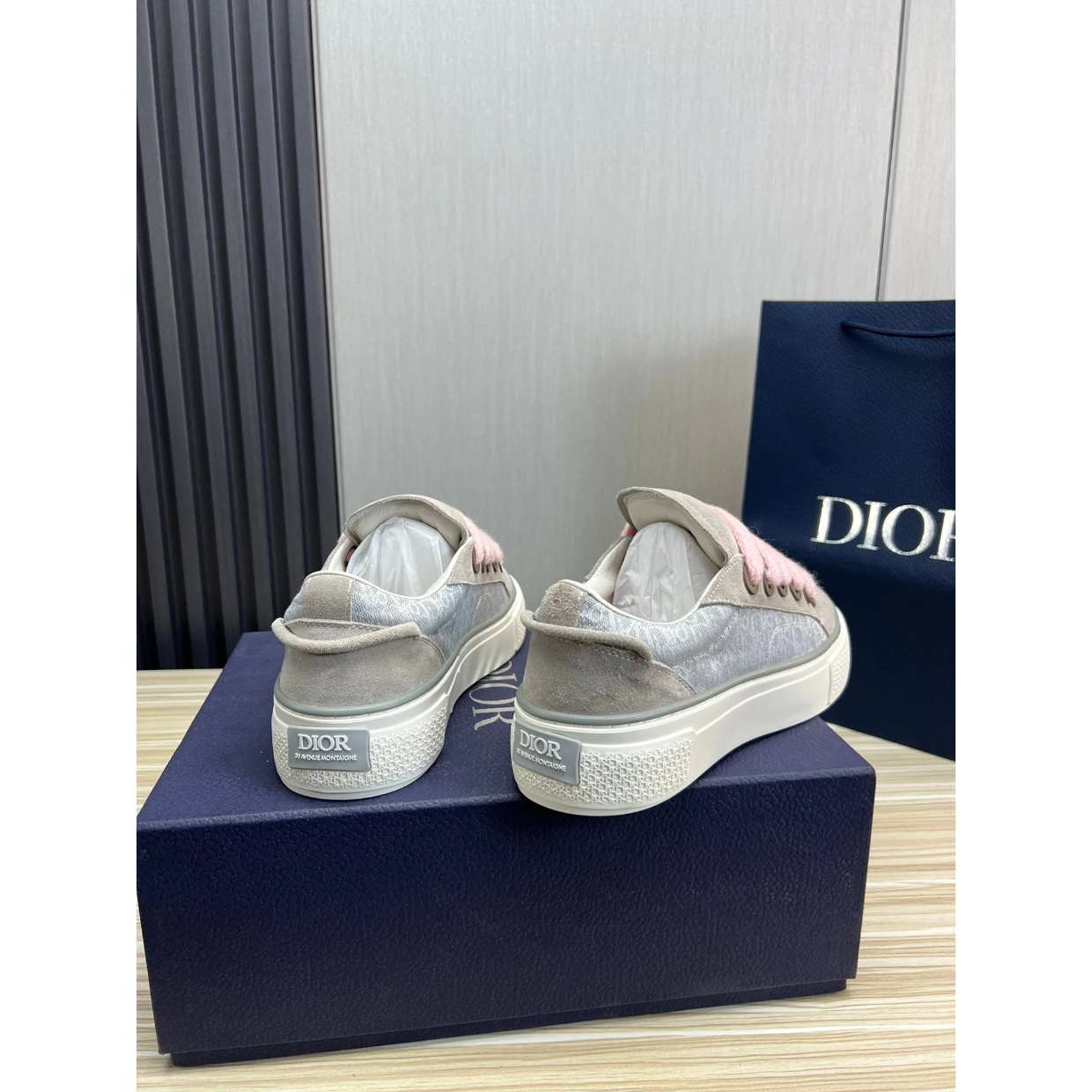 CD B33 Low 'Oblique - Grey White'
