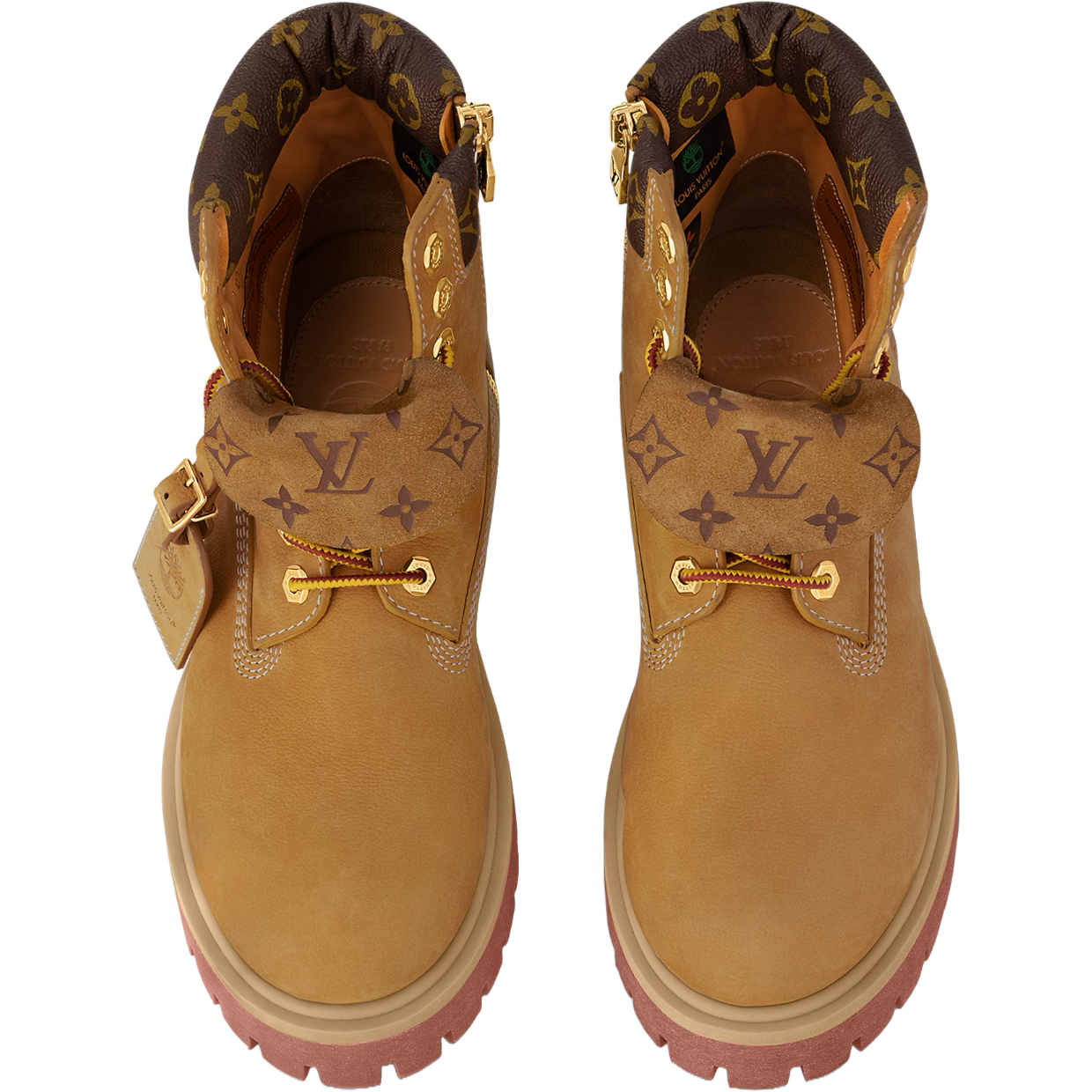 LV x Timberland 'Beige Ankle Boot'