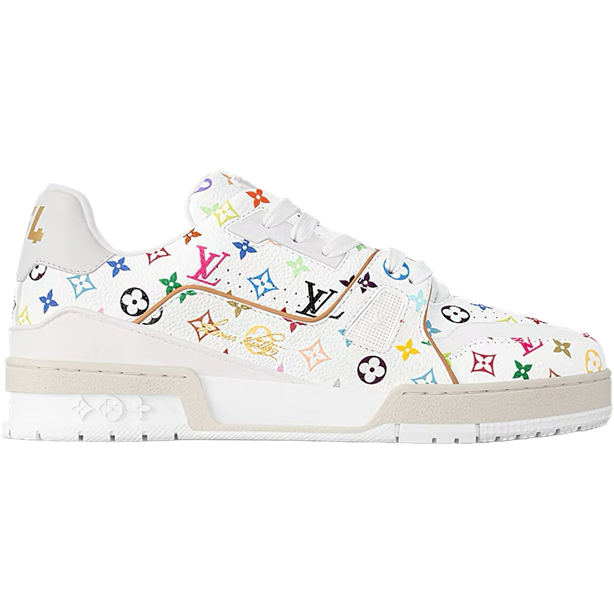 LV x Murakami Trainer 2025 '#54 Signature - White'