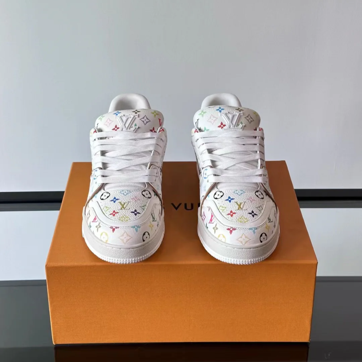 LV x Murakami Trainer 2025 '#54 Signature - White'