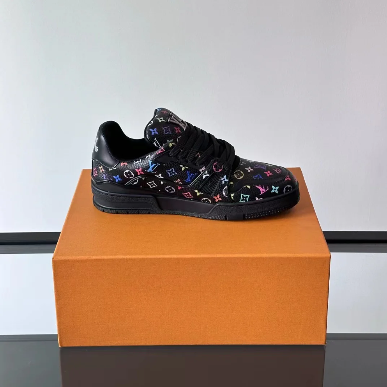 LV x Murakami Trainer 2025 '#54 Signature - Black'