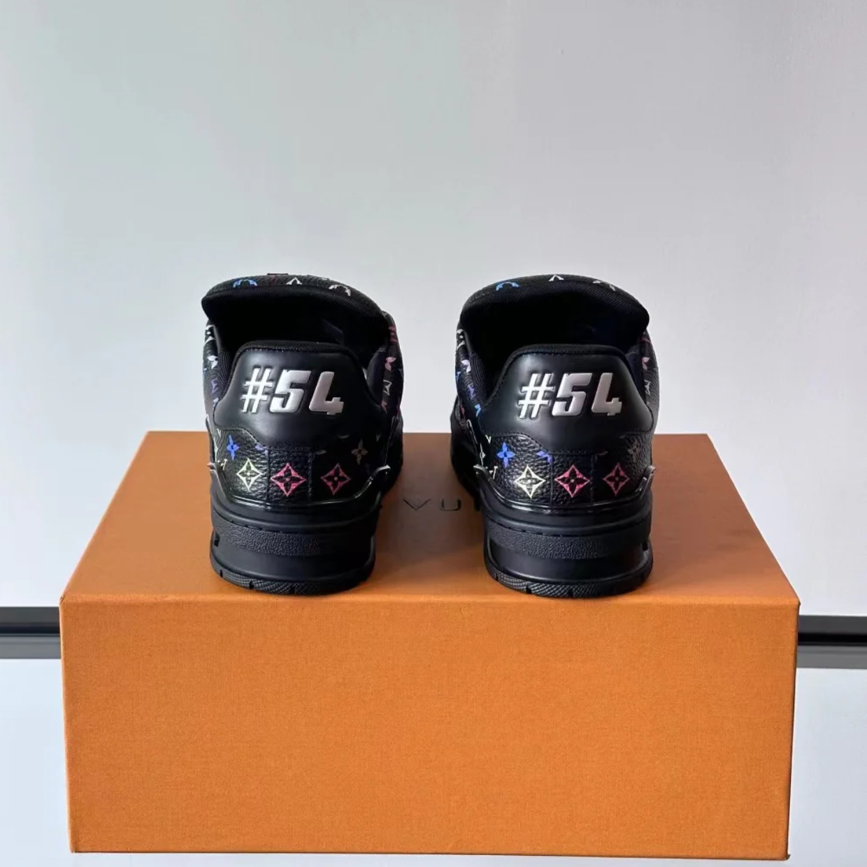 LV x Murakami Trainer 2025 '#54 Signature - Black'