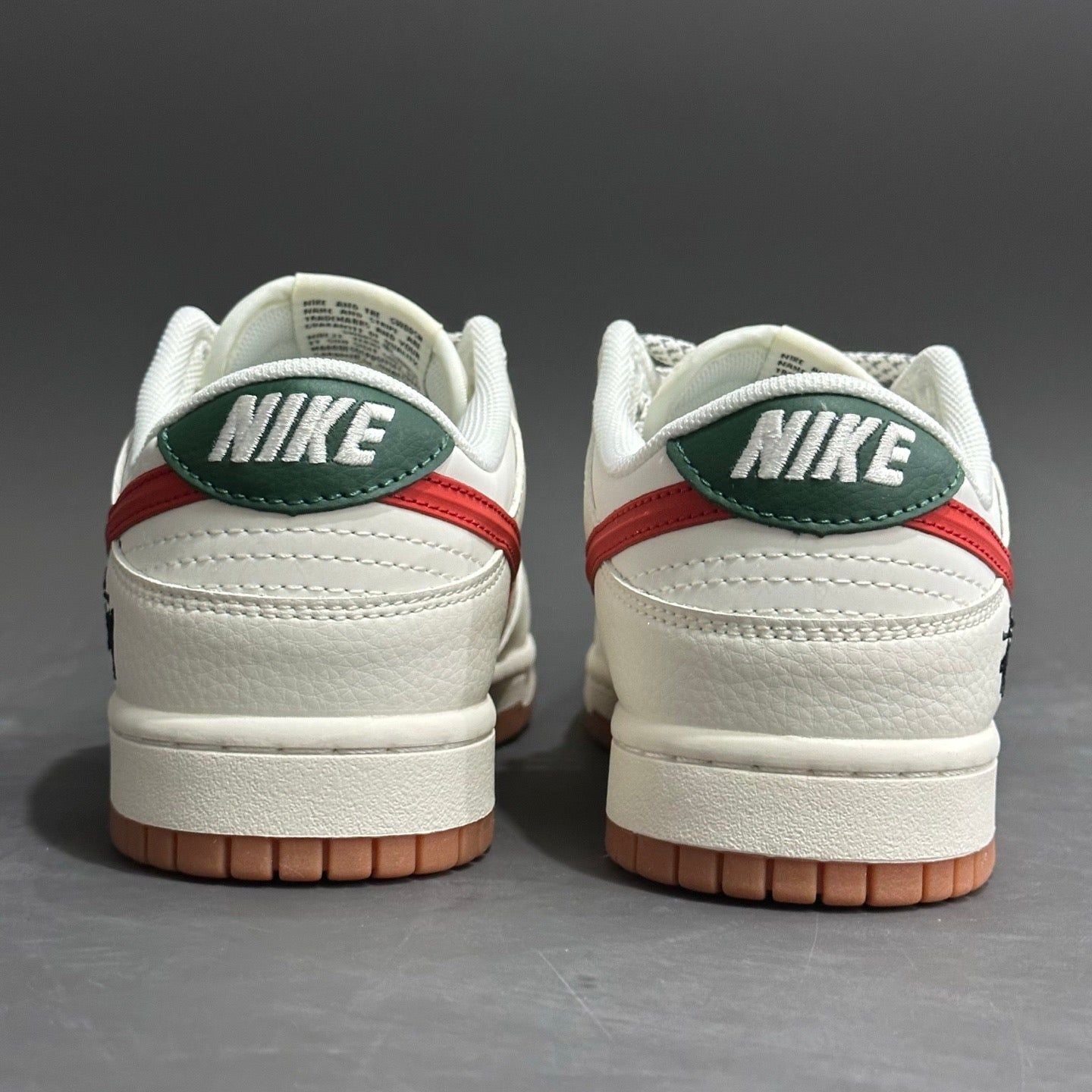 Dunk Low SB x Stussy 'Cream/Red' Customs
