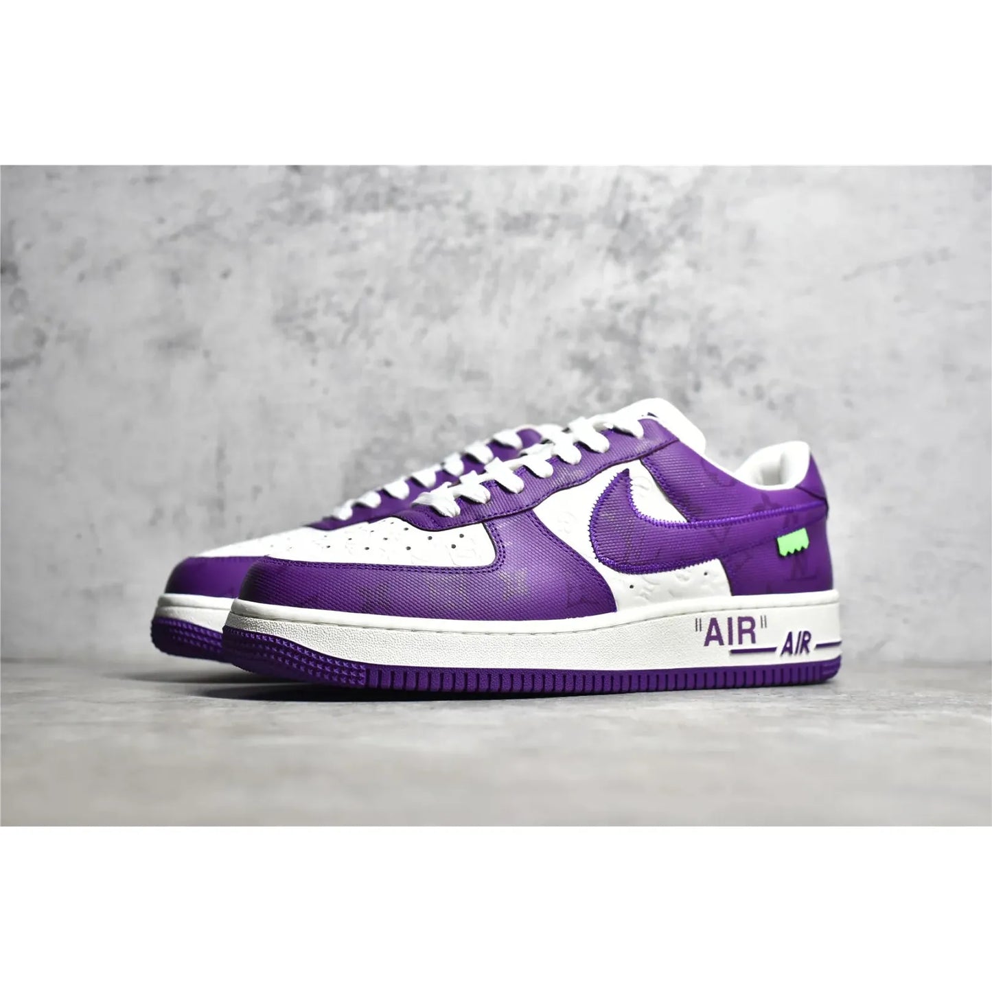 AF 1 Low x LV 'Purple' Customs