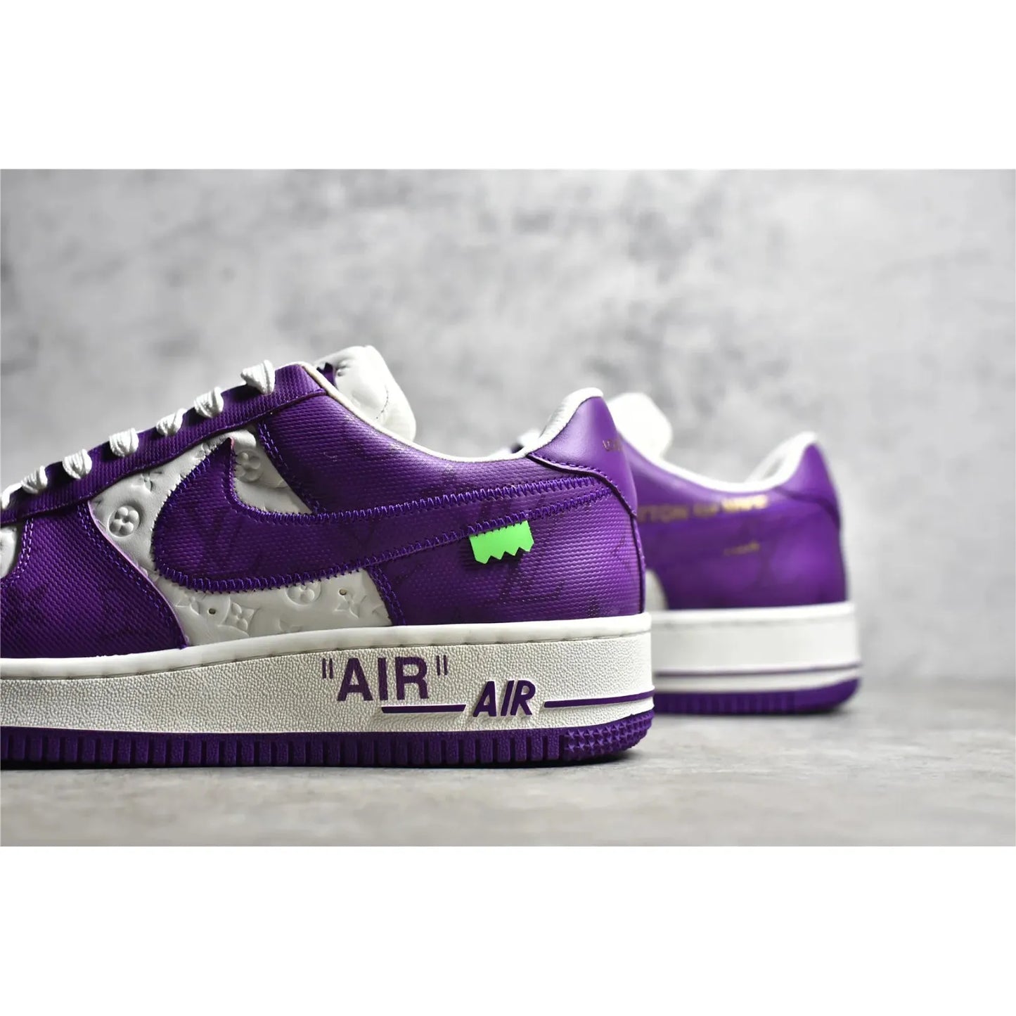 AF 1 Low x LV 'Purple' Customs