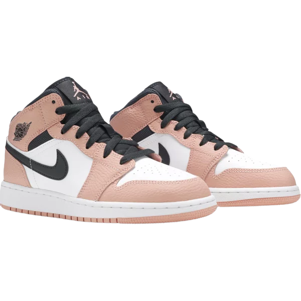 AJ 1 Mid GS 'Pink Quartz'