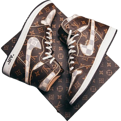 AJ 1 High x LV Customs