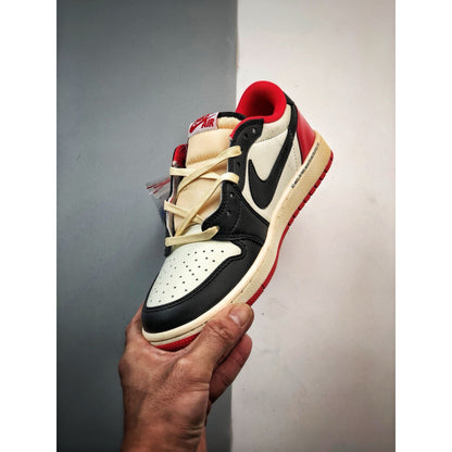 AJ 1 Retro Low x Travis Scott 'Red' Customs