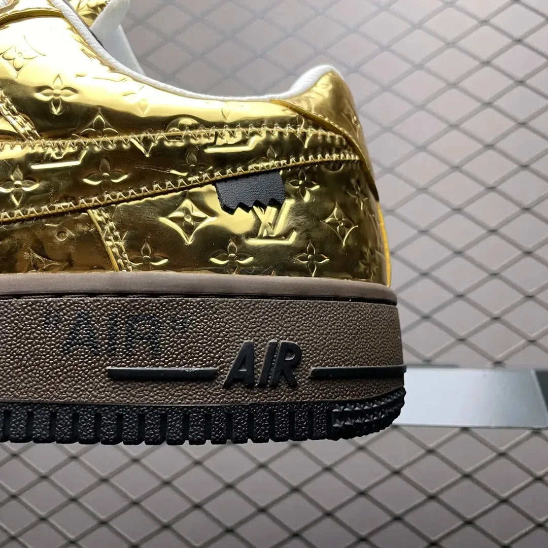 AF 1 Low x LV 'Metallic Gold'