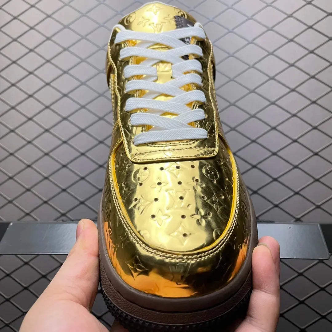 AF 1 Low x LV 'Metallic Gold'