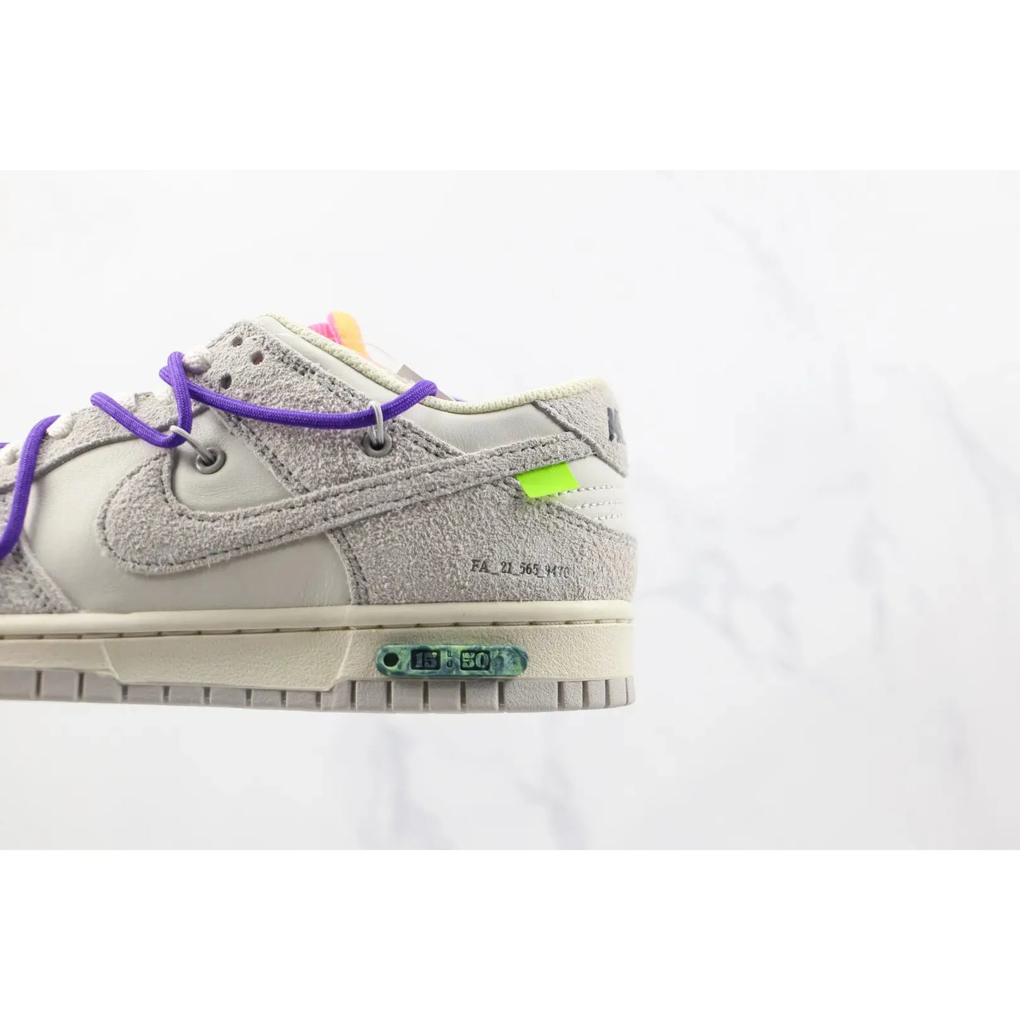 Dunk Low x OW 'Lot 15 of 50'