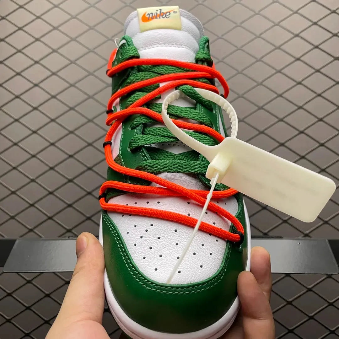 Dunk Low x OW 'Pine Green'