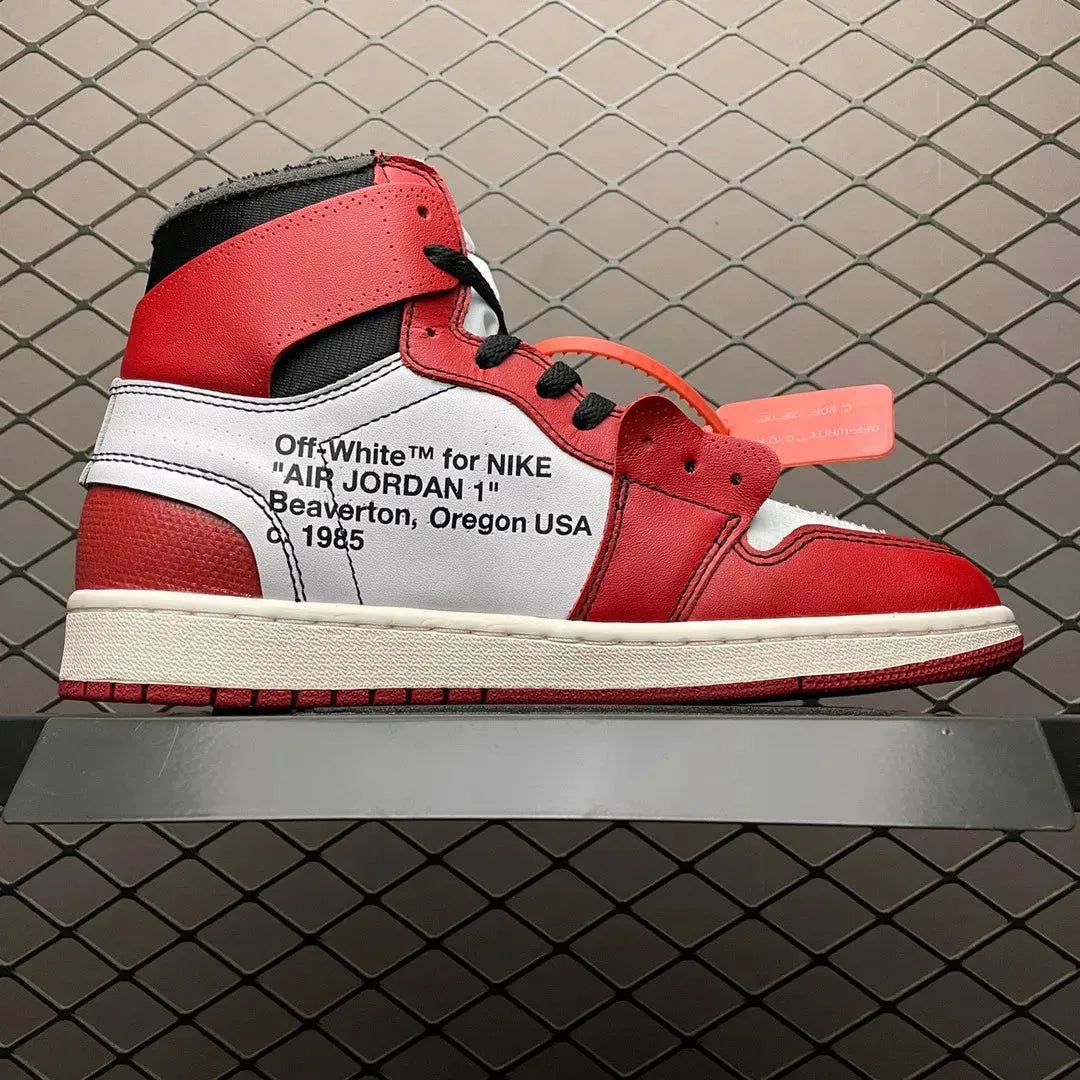 AJ 1 Retro High OG x OW 'Chicago'