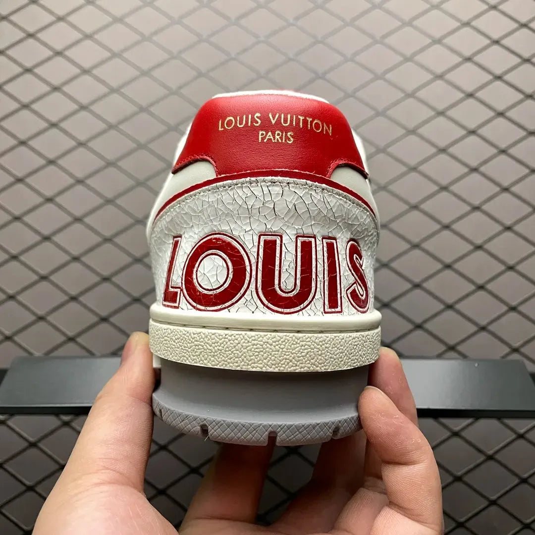 LV Trainer 'White Red Mesh'