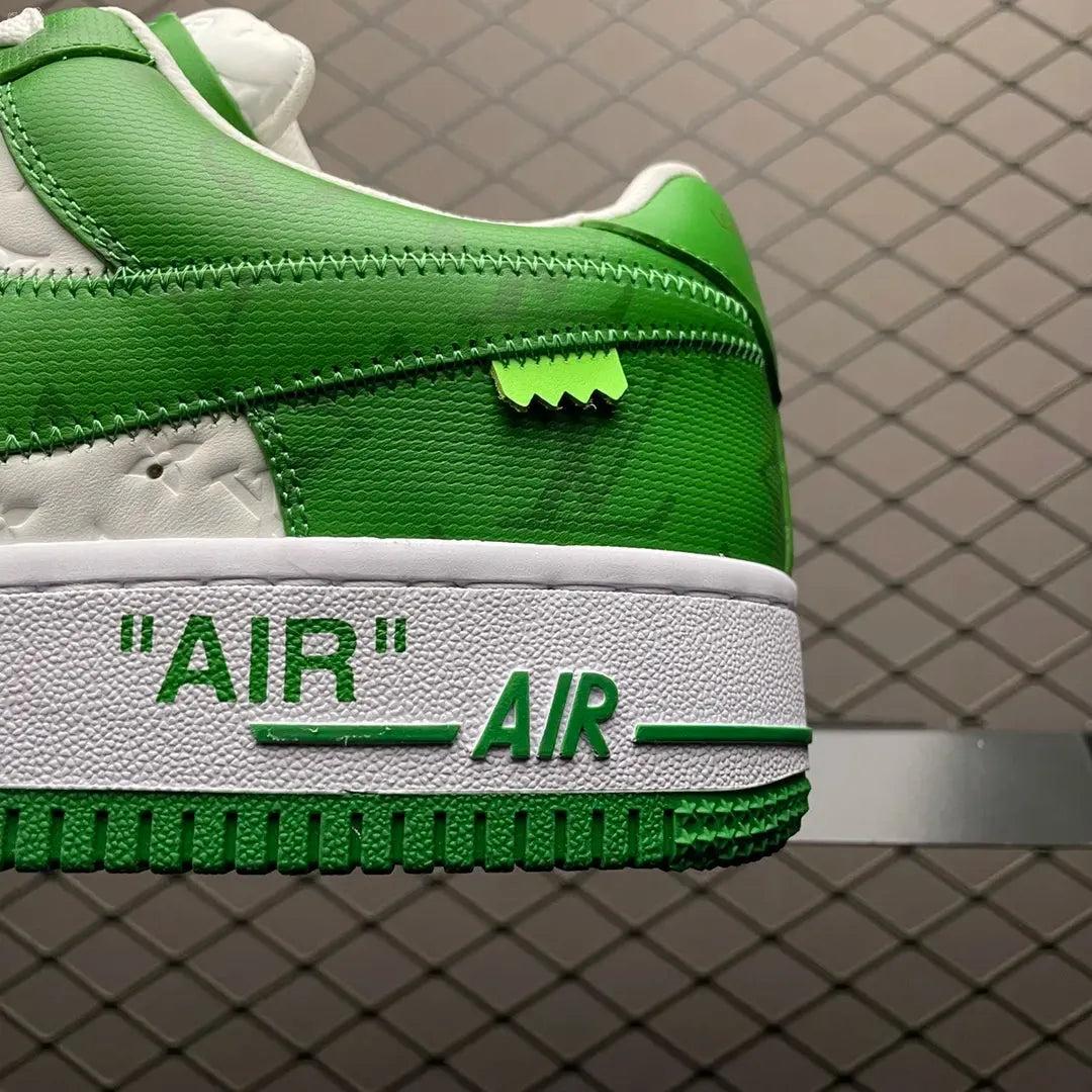 AF 1 Low x LV 'White Gym Green'