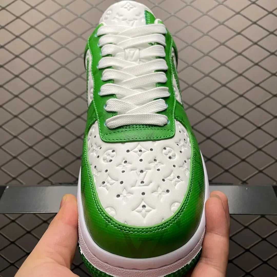 AF 1 Low x LV 'White Gym Green'