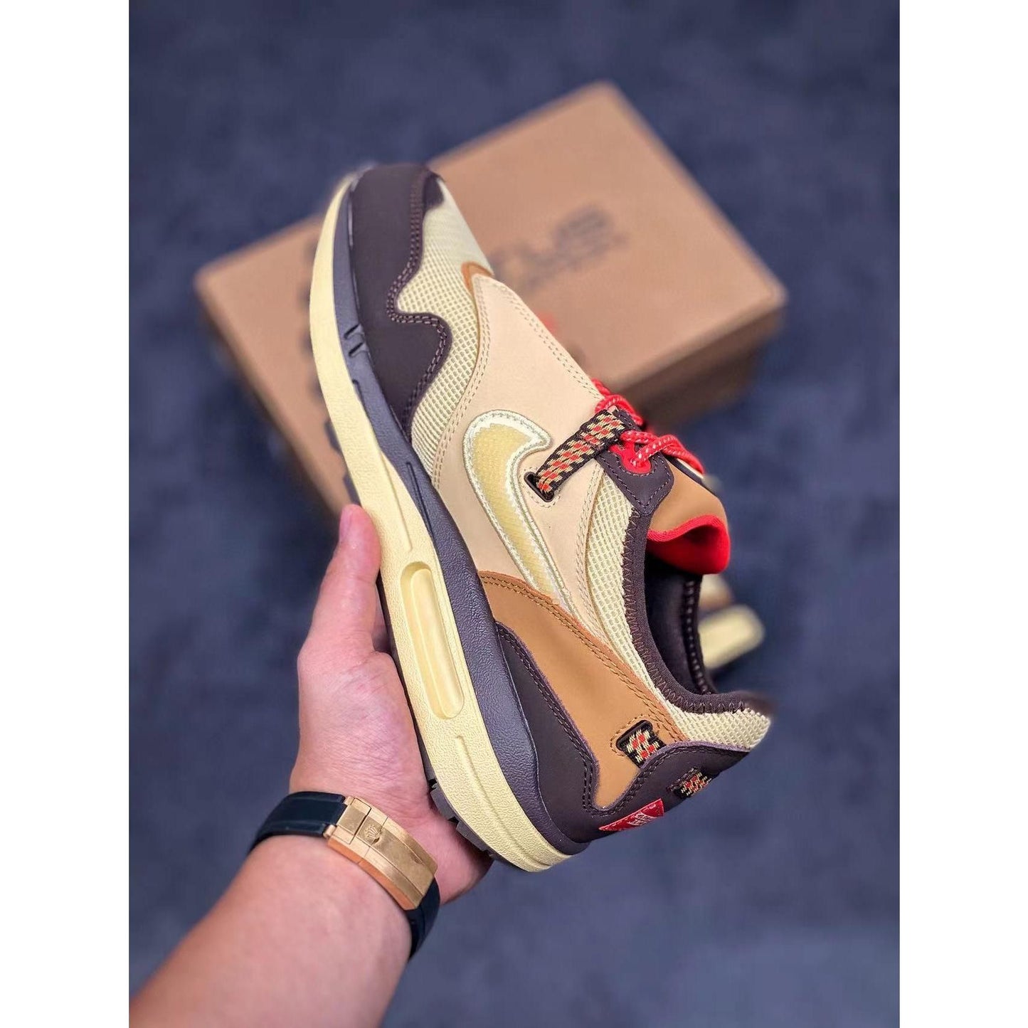 AM 1 x Travis Scott 'Baroque Brown'