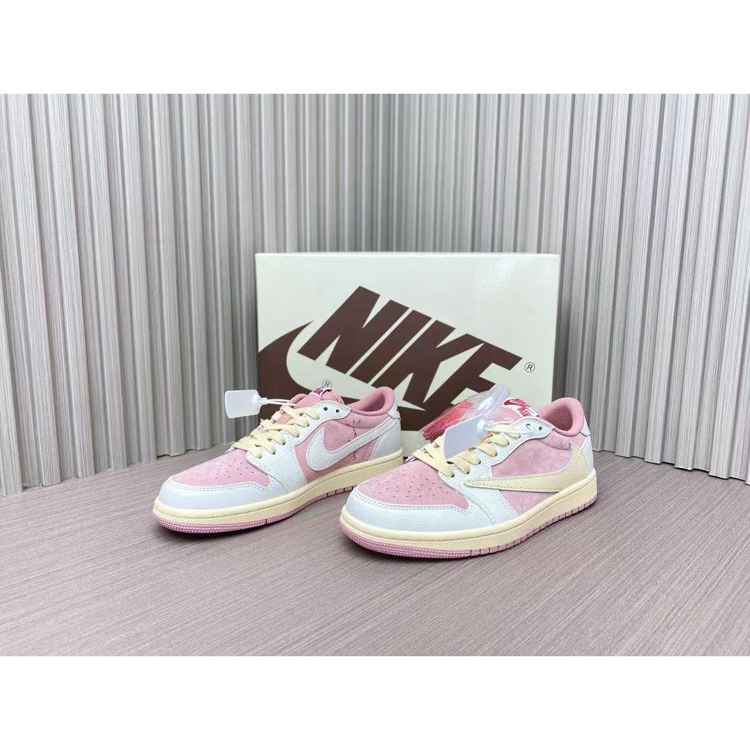 AJ 1 Low x Travis Scott 'Shy Pink'