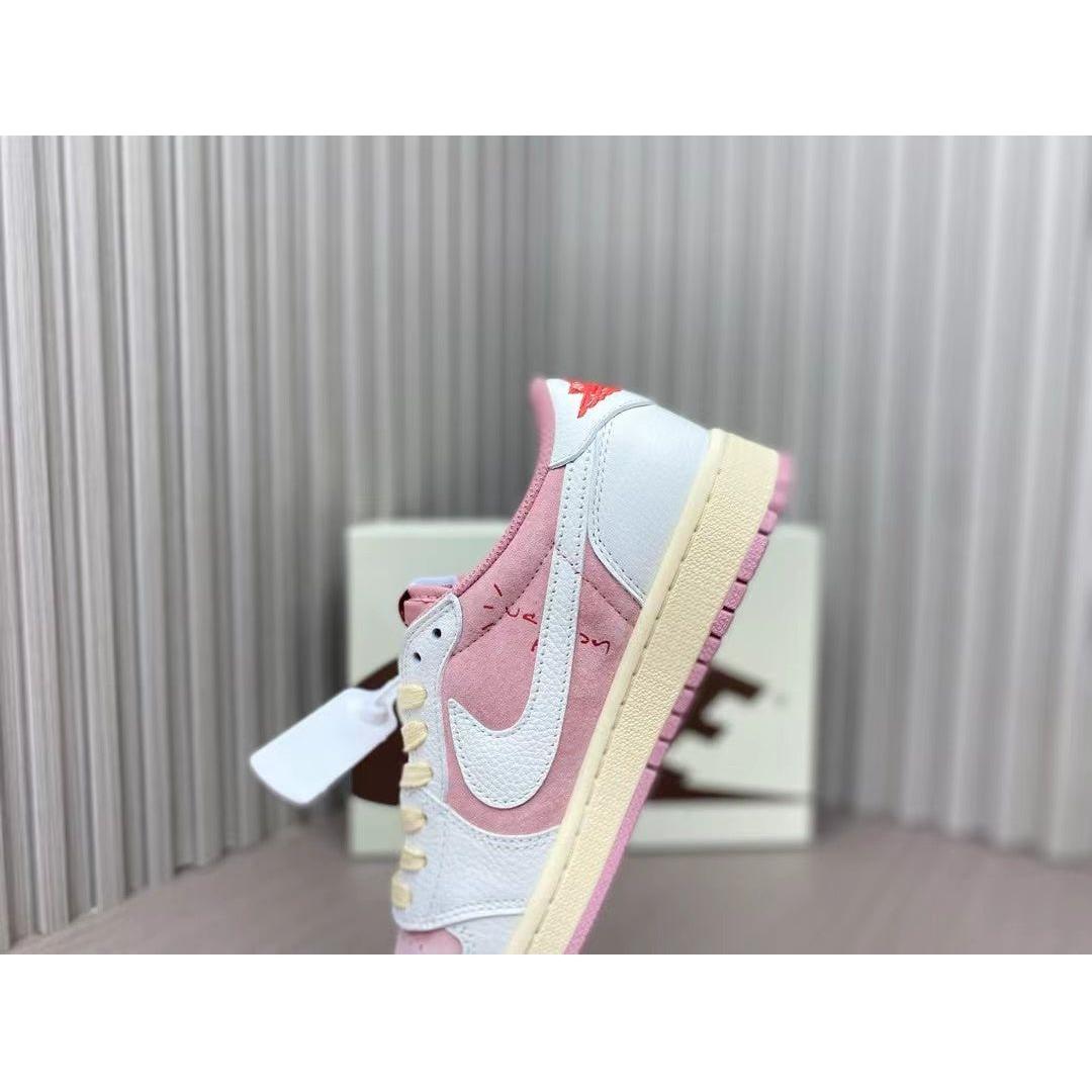 AJ 1 Low x Travis Scott 'Shy Pink'