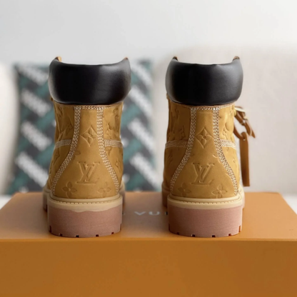 LV x Timberland 'Suede Embossed Monogram'