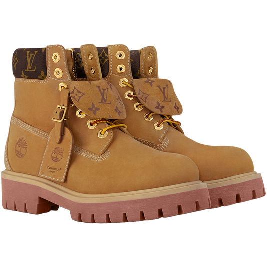 LV x Timberland 'Beige Ankle Boot'