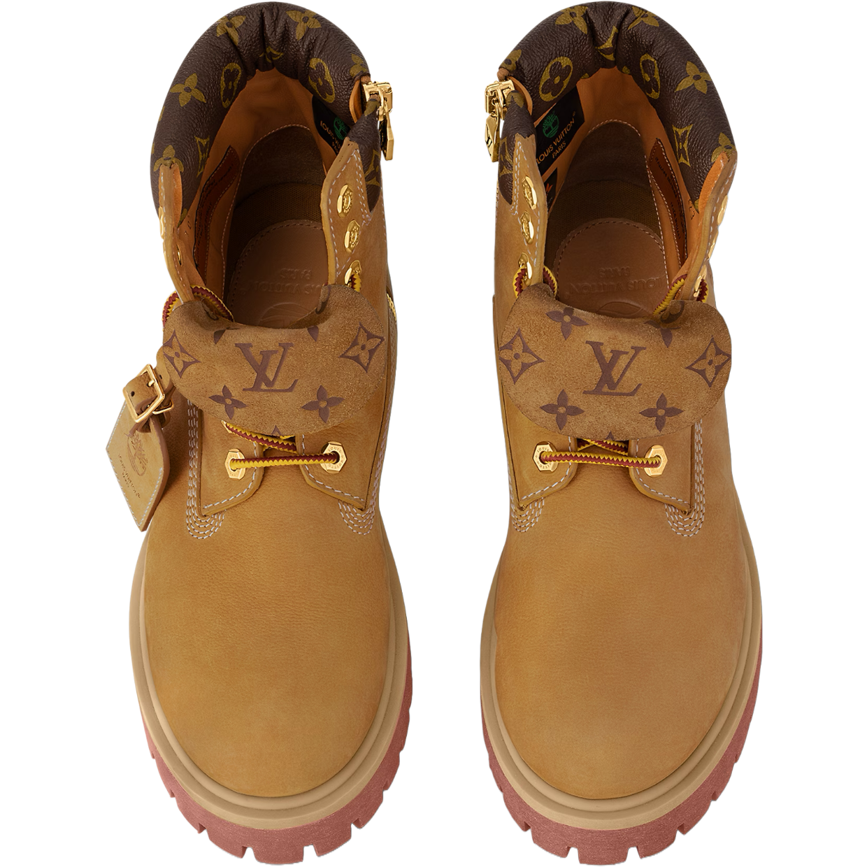 LV x Timberland 'Beige Ankle Boot'