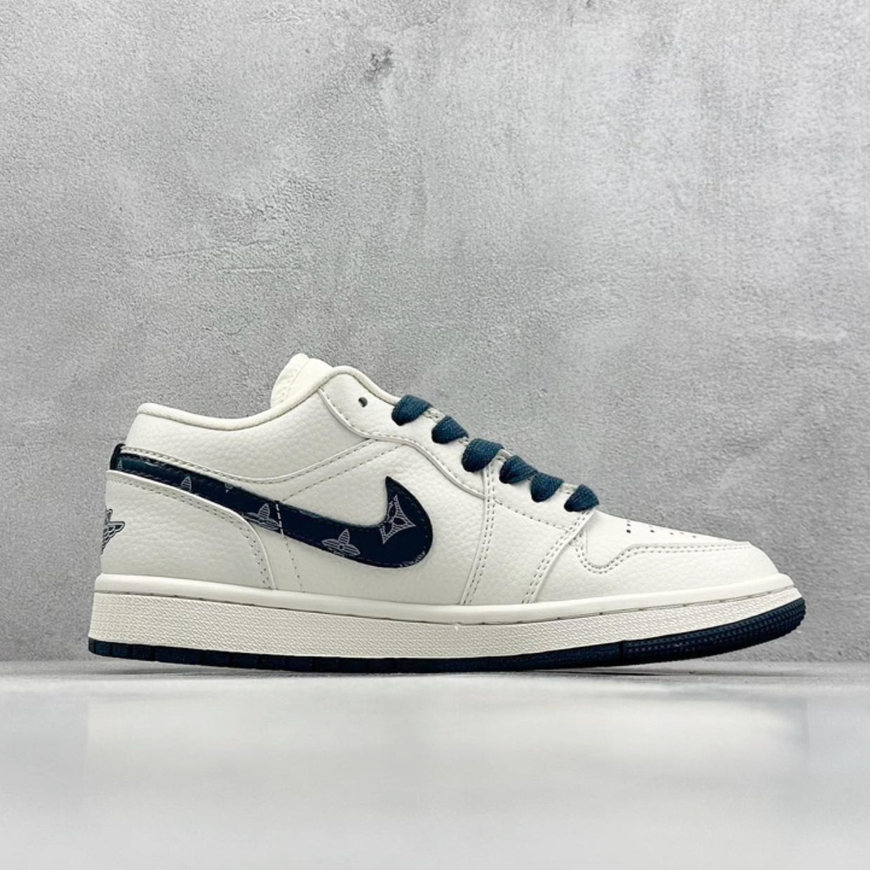 AJ 1 Low x LV 'Blue' Customs