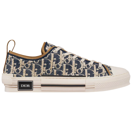 CD B23 Low 'Raffia-Effect Oblique - Denim'