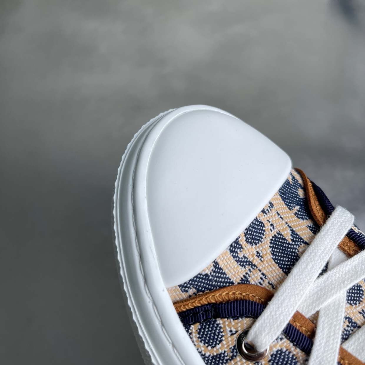 CD B23 Low 'Raffia-Effect Oblique - Denim'