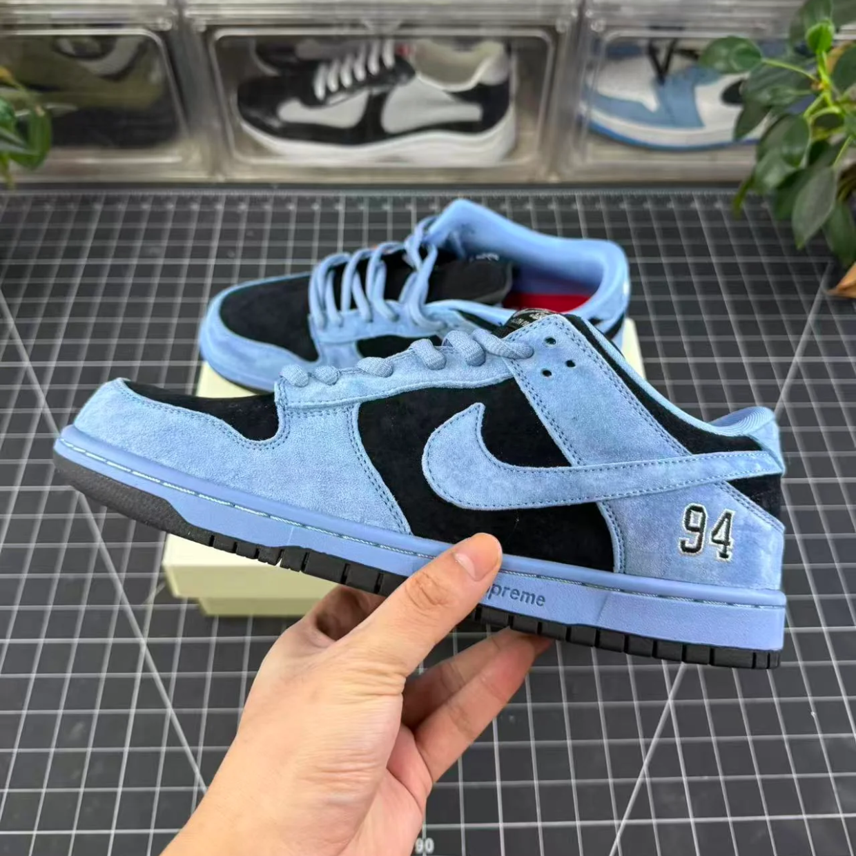 Dunk Low SB x Supreme 'Ocean Fog'