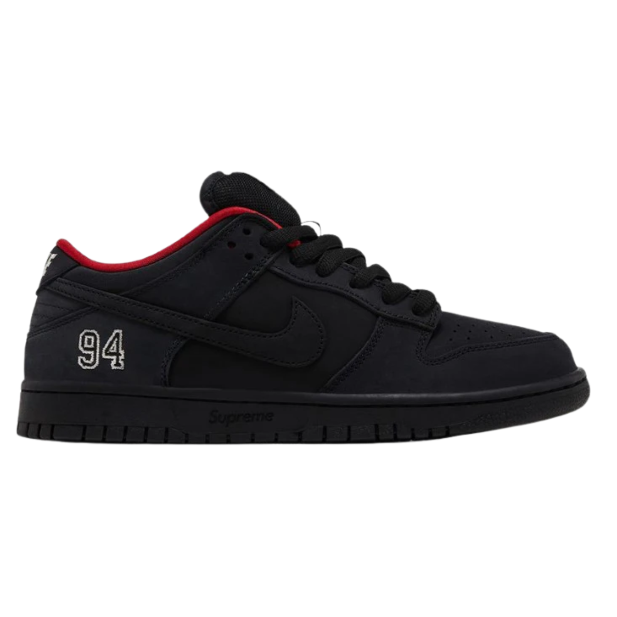 Dunk Low SB x Supreme 'Black'