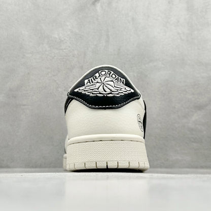 AJ 1 Low x Travis Scott x Stone Island 'Panda' Customs