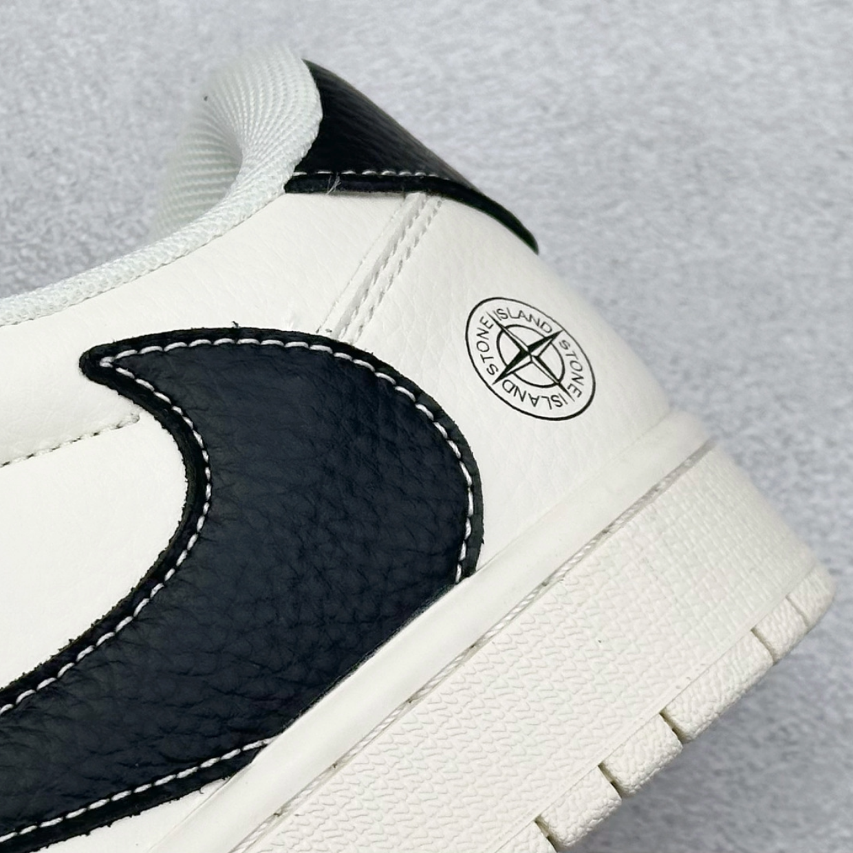 AJ 1 Low x Travis Scott x Stone Island 'Panda' Customs