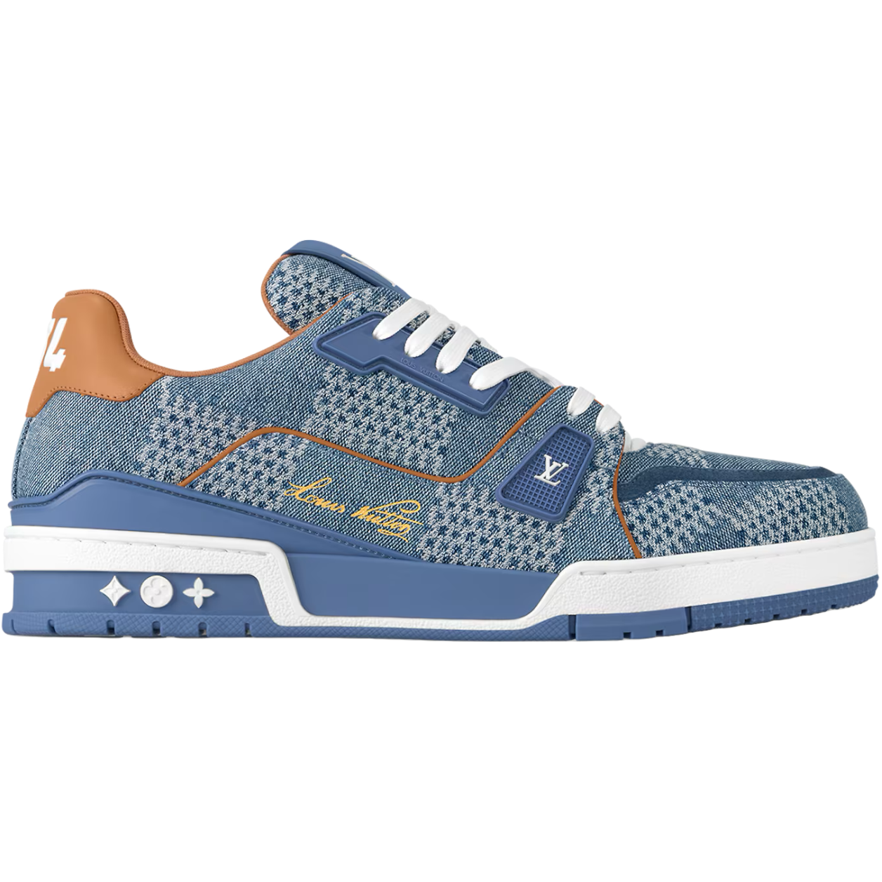 LV Trainer '#54 Signature - Khaki Blue'