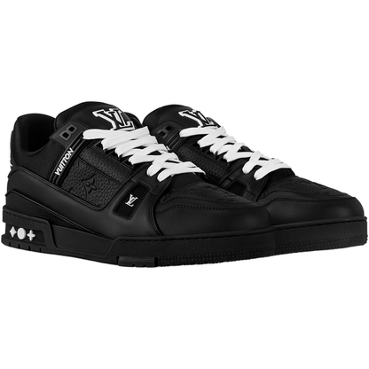 LV Trainer 'Black Embossed Monogram'