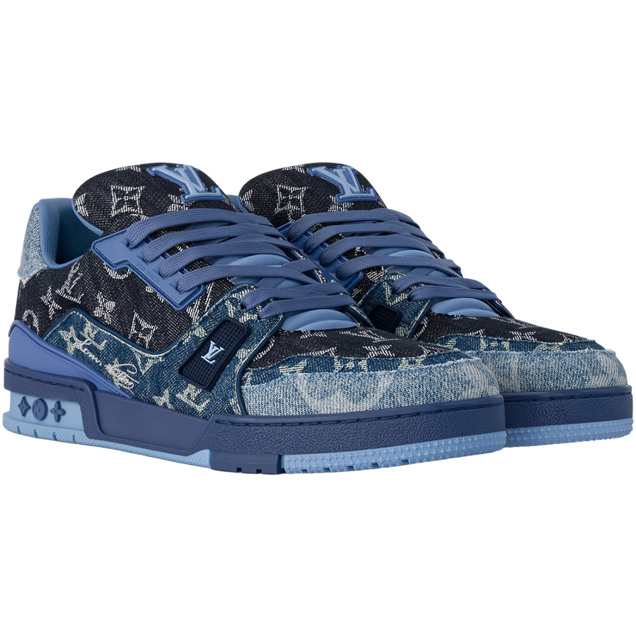 LV Trainer 'Bleu Denim'