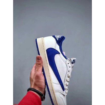 AJ 1 Low x Travis Scott x Fragment Design 'Military Blue'