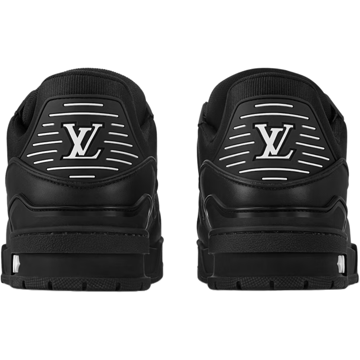 LV Trainer 'Black Embossed Monogram'