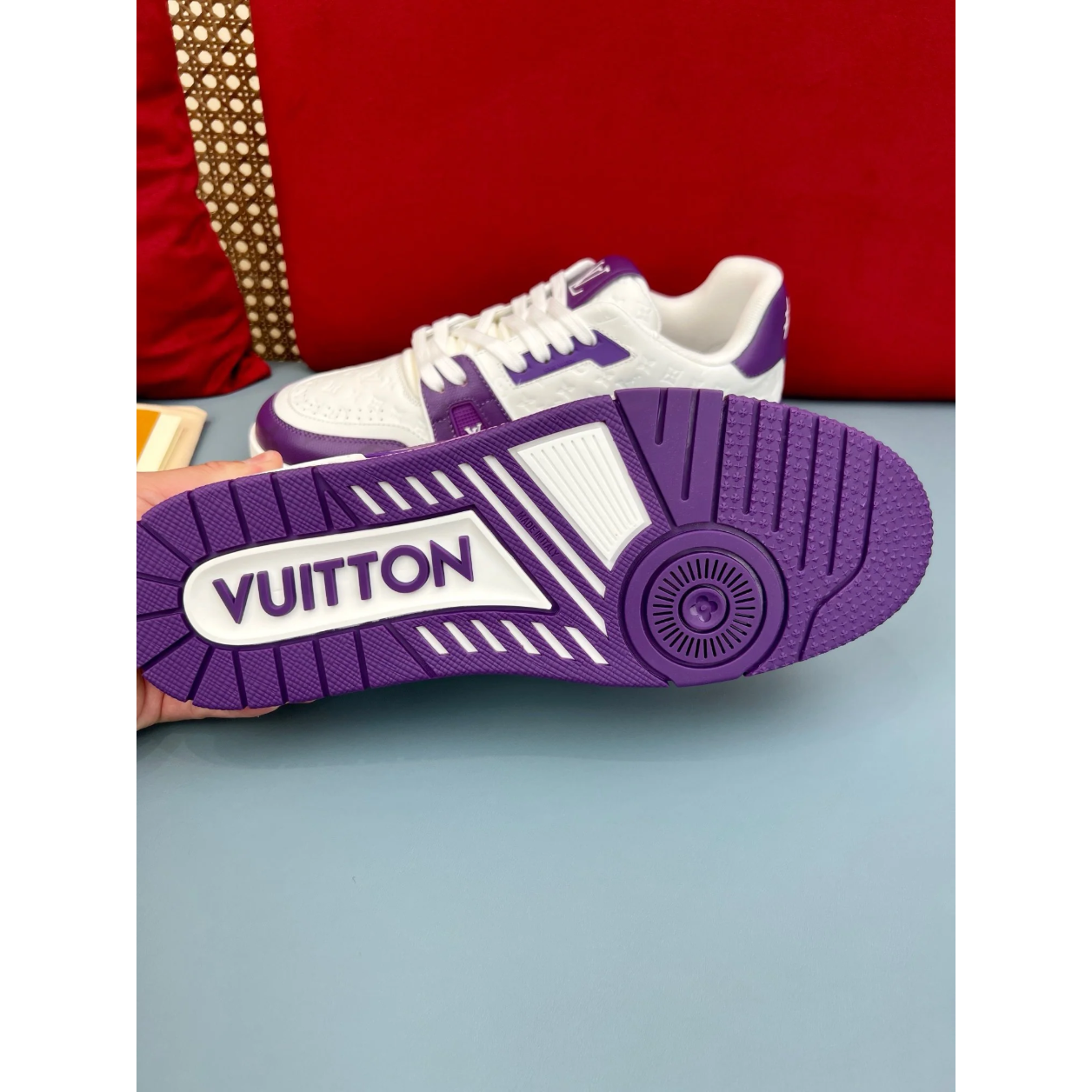 LV Trainer '#54 Mini Monogram - Purple'