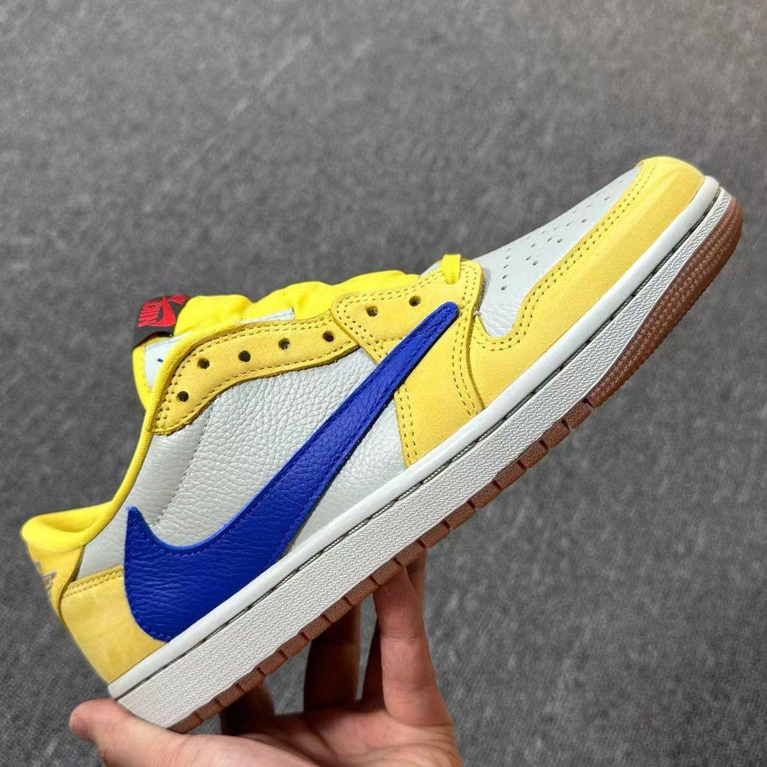 AJ 1 Low x Travis Scott 'Canary'