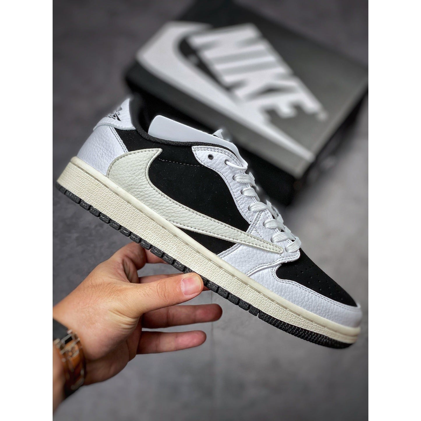 AJ 1 Low x Travis Scott 'Panda'