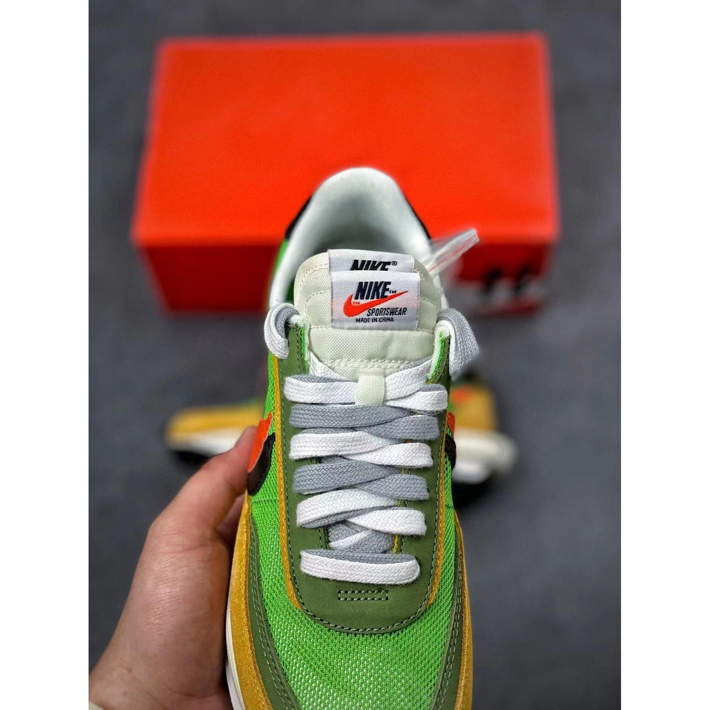 Sacai x LDWaffle 'Green Gusto'