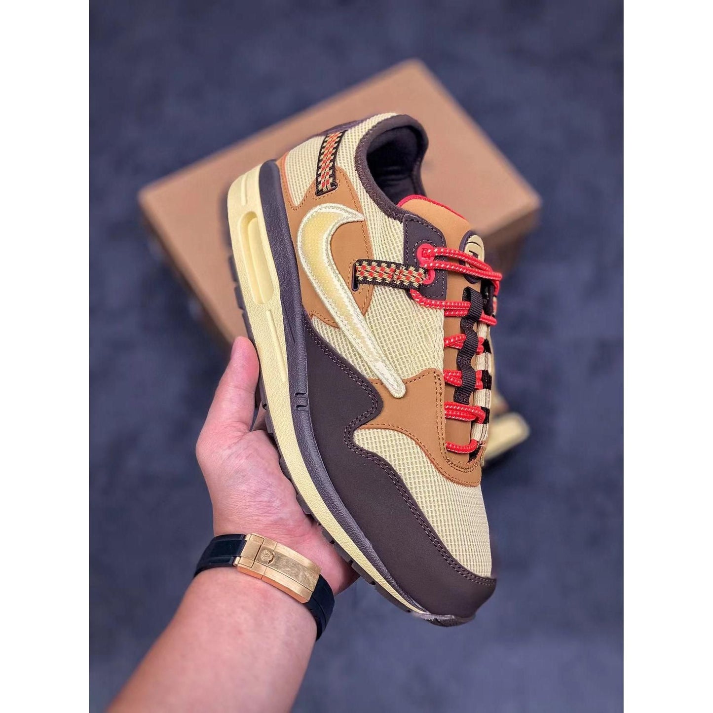 AM 1 x Travis Scott 'Baroque Brown'