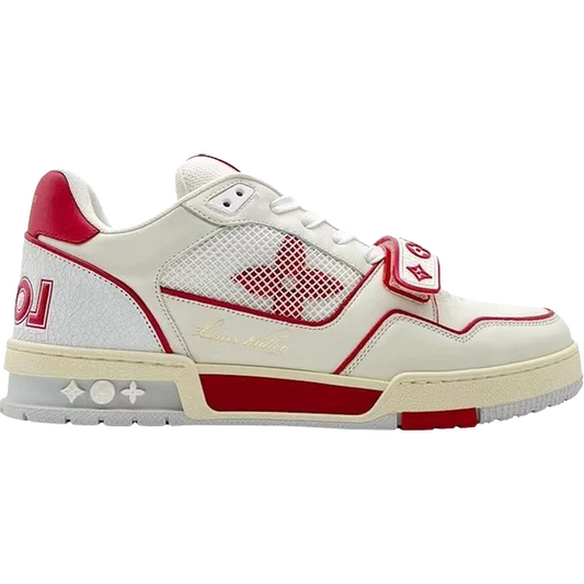 LV Trainer 'White Red Mesh'