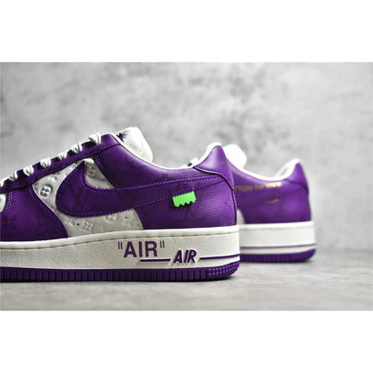 AF 1 Low x LV 'Purple' Customs